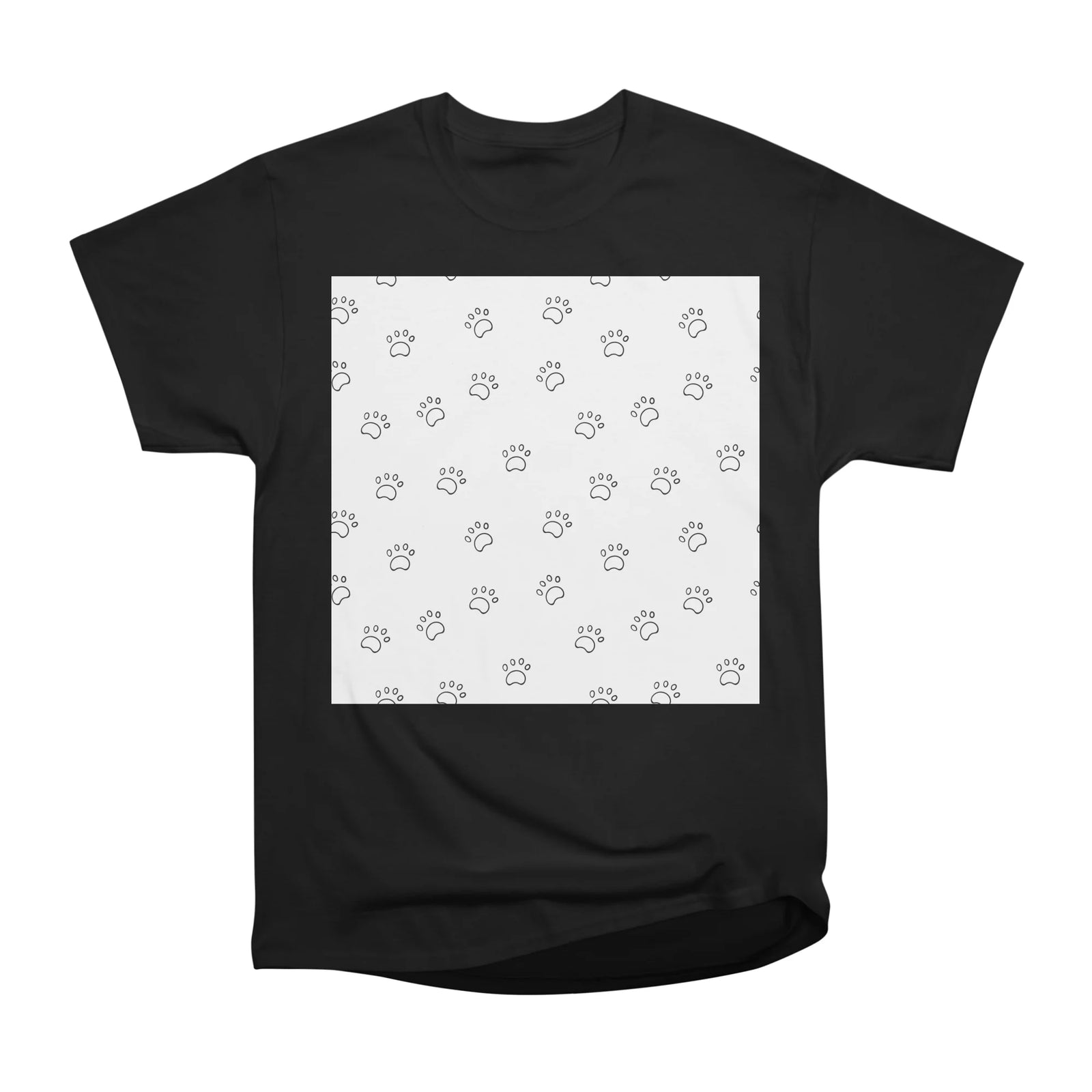 Dog Paws Seamless Pattern