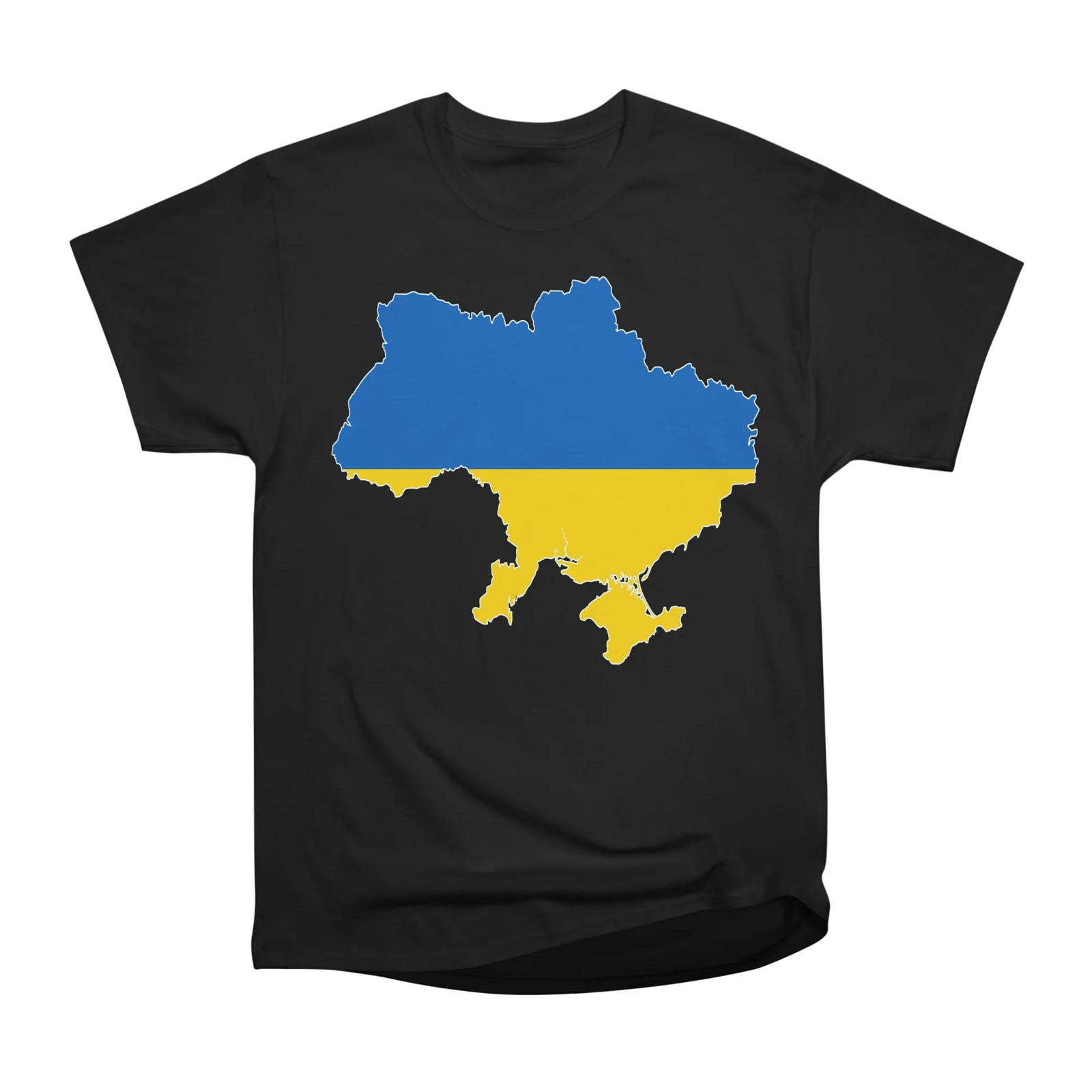 Ukraine Country Map Logo