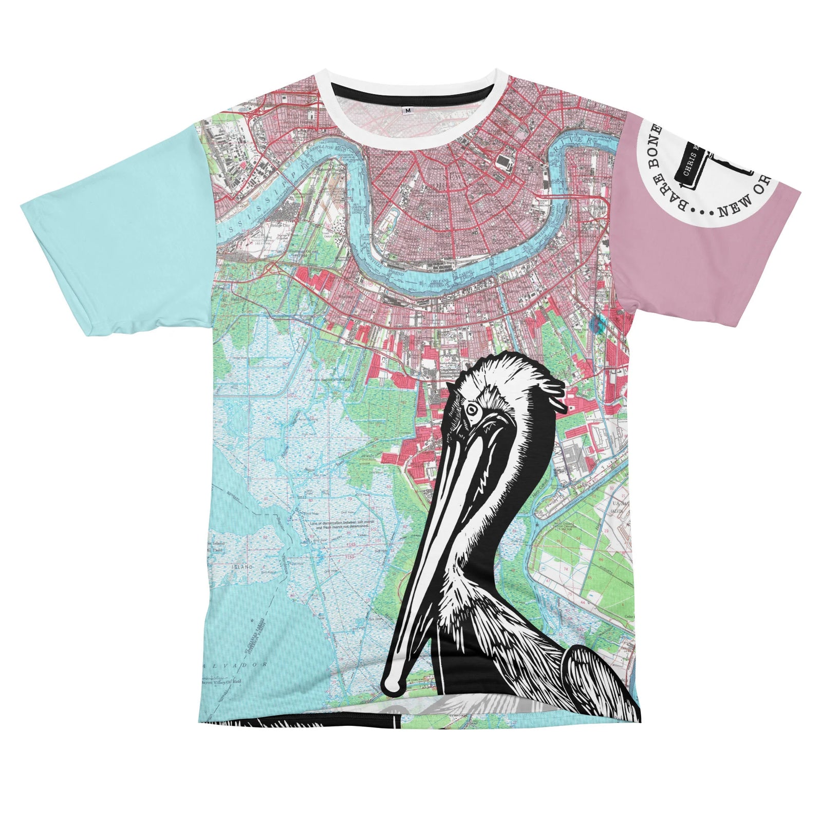 Pelican Pink & Blue