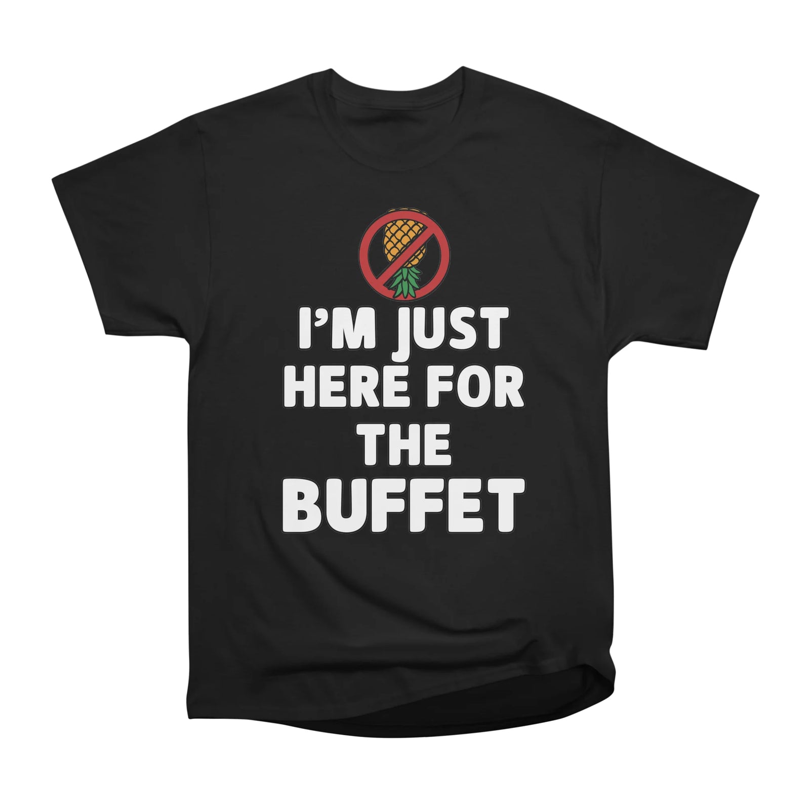 No Swinger Pineapple I'm Just Here for the Buffet Meme