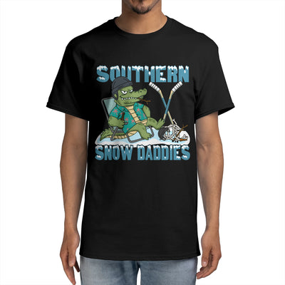 Southern Snow Daddies Teal Text