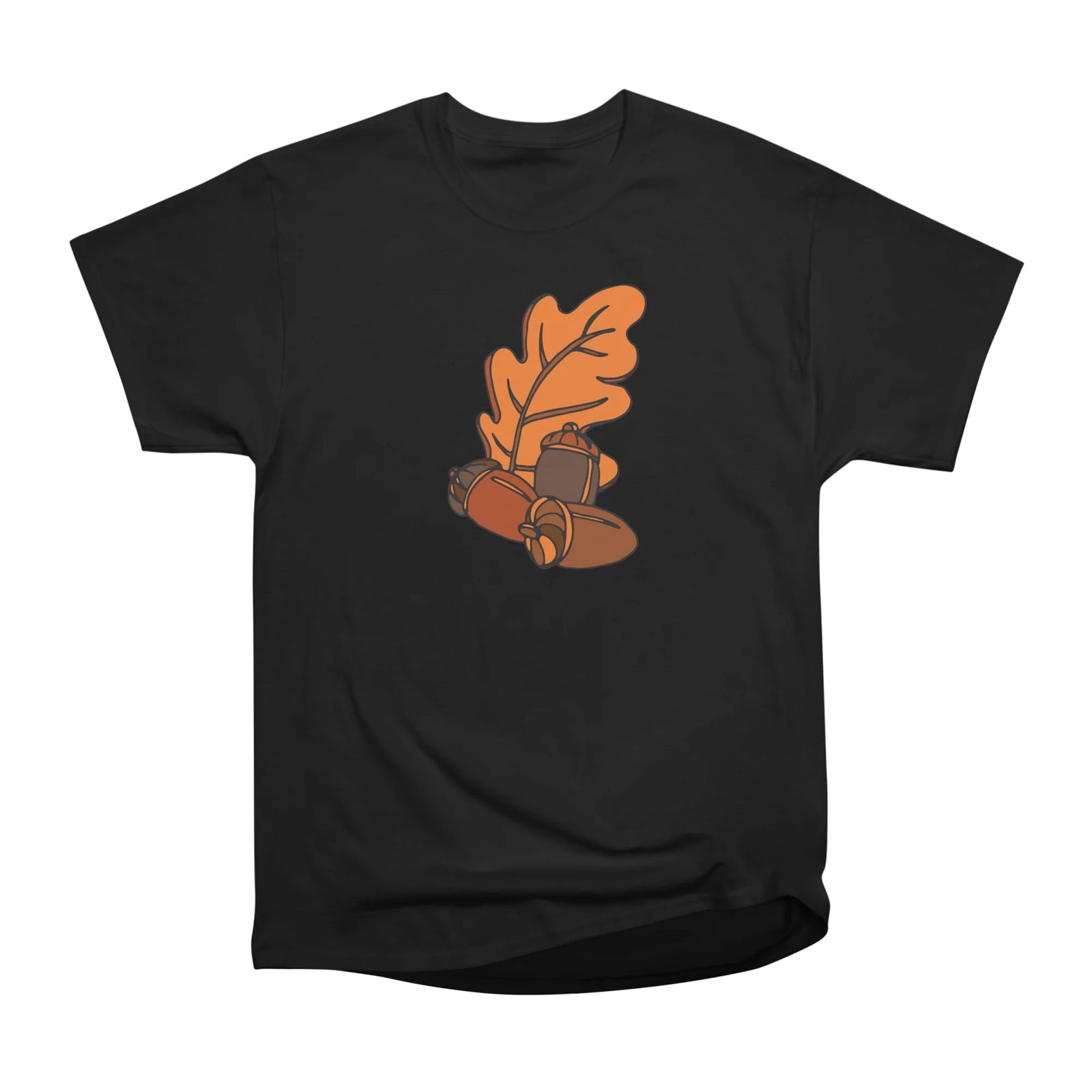 Acorns and Autumn Leaves