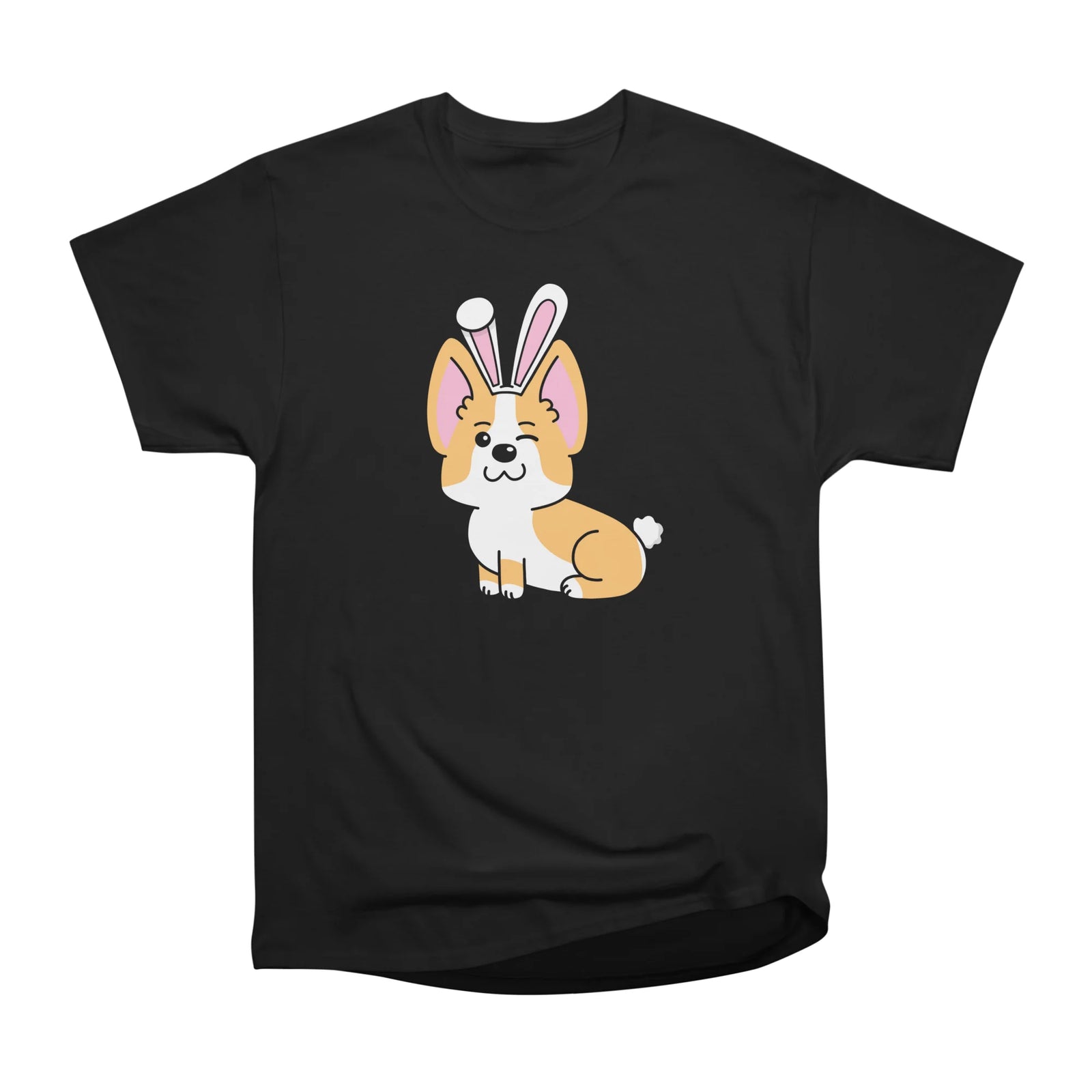 Corgi Easter Bunny Flirty