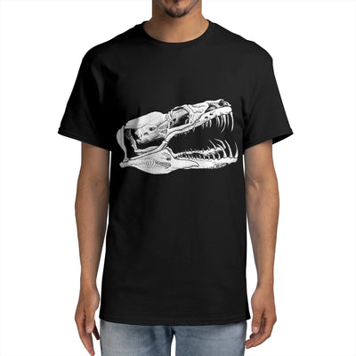 Green Python Skull (Dark Background)