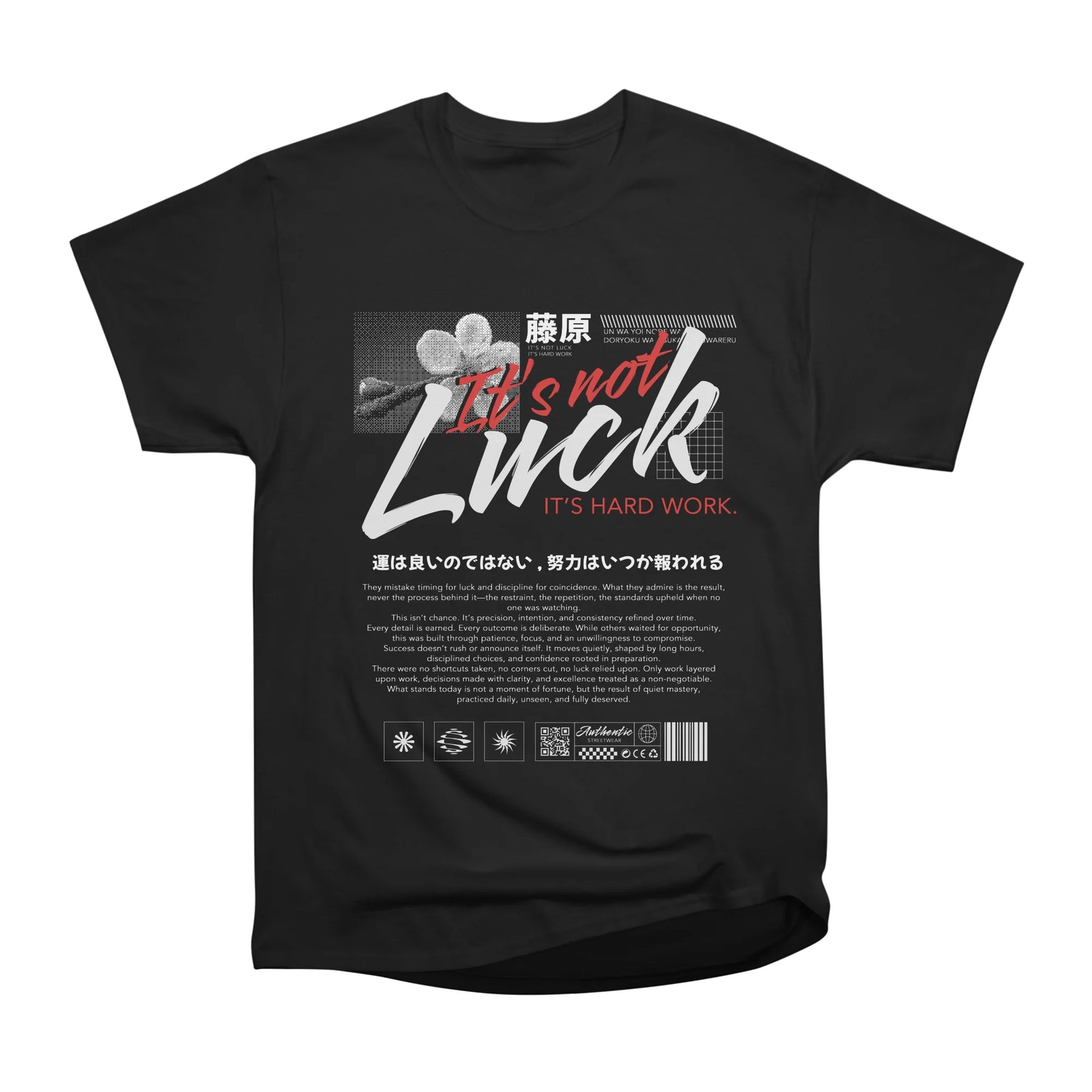 its not luck