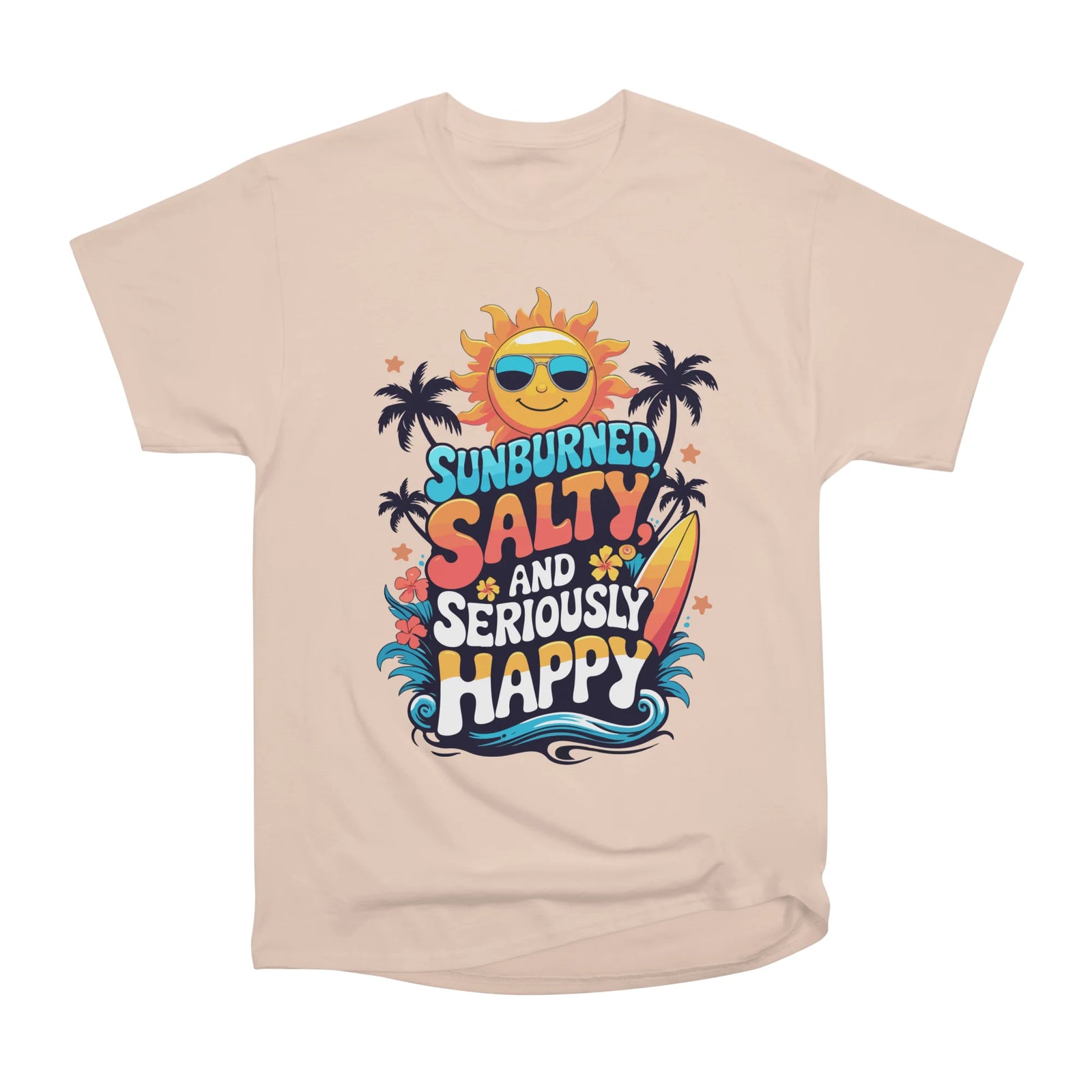 Sunburned, Salty and Seriously Happy – Retro Beach Vibes