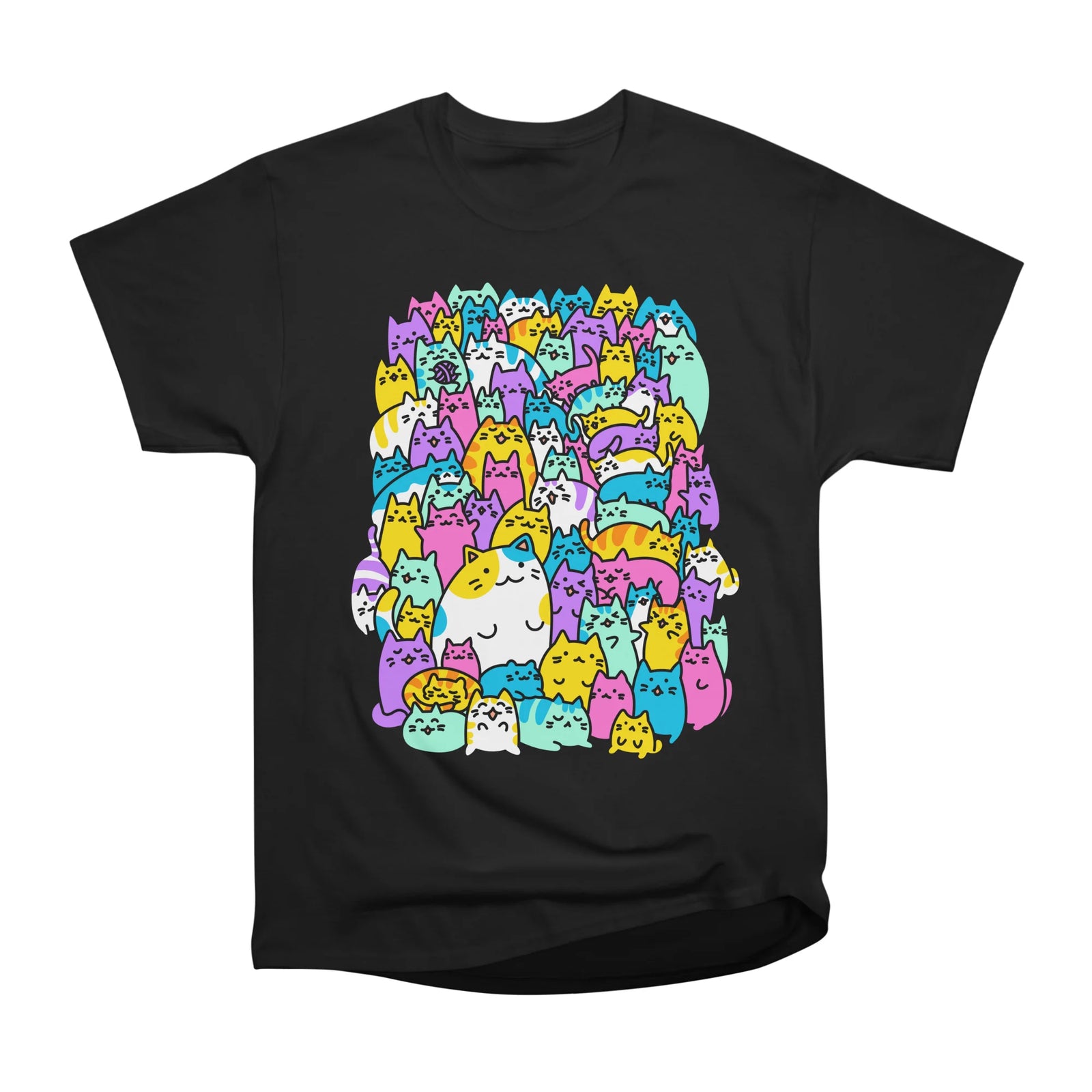 Doodletown Kitties - Neon