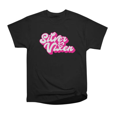 Silver Vixen Pink Feminine Calligraphy Slogan