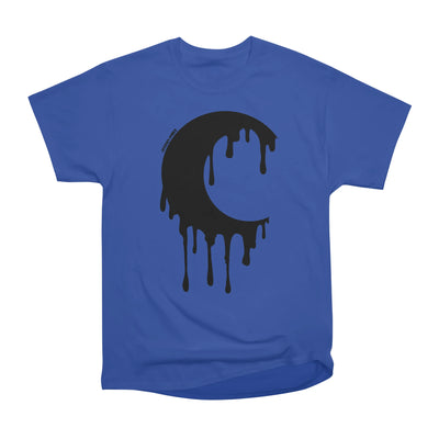 Gothic Black Dripping Moon Silhouette