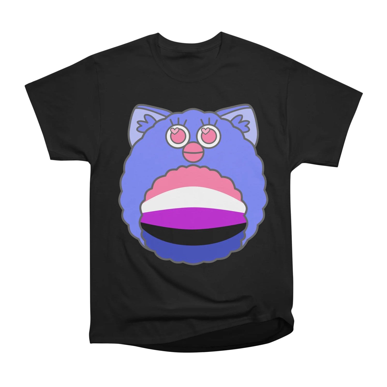 Genderfluid Pride Flag Furby