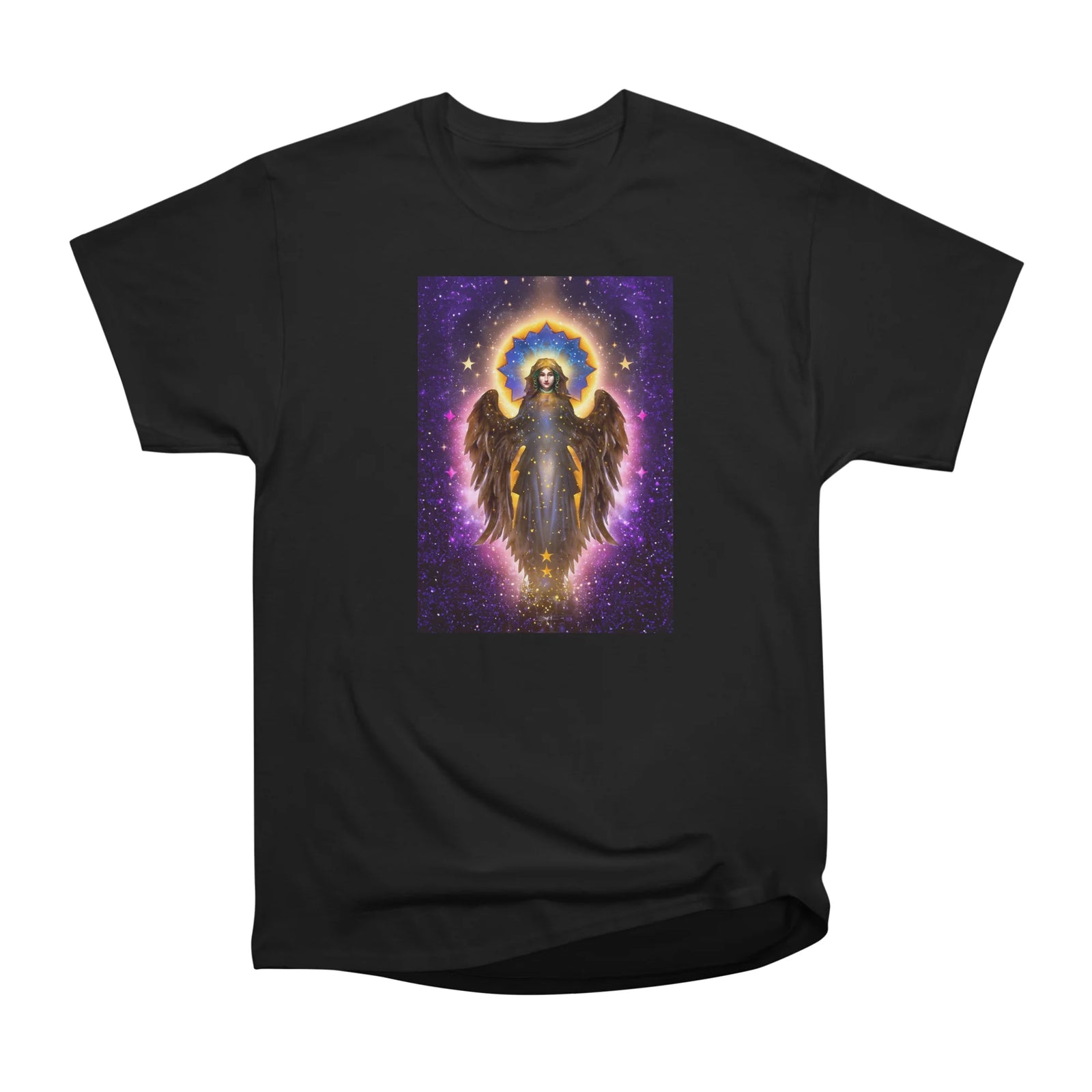 Archangel psychedelic Mystical Vision Cosmic Entity Spirit Healing Mother Purpose