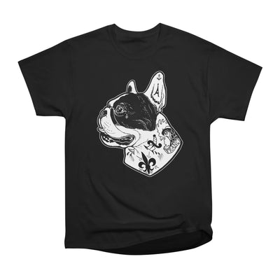 Tattooed French Bulldog