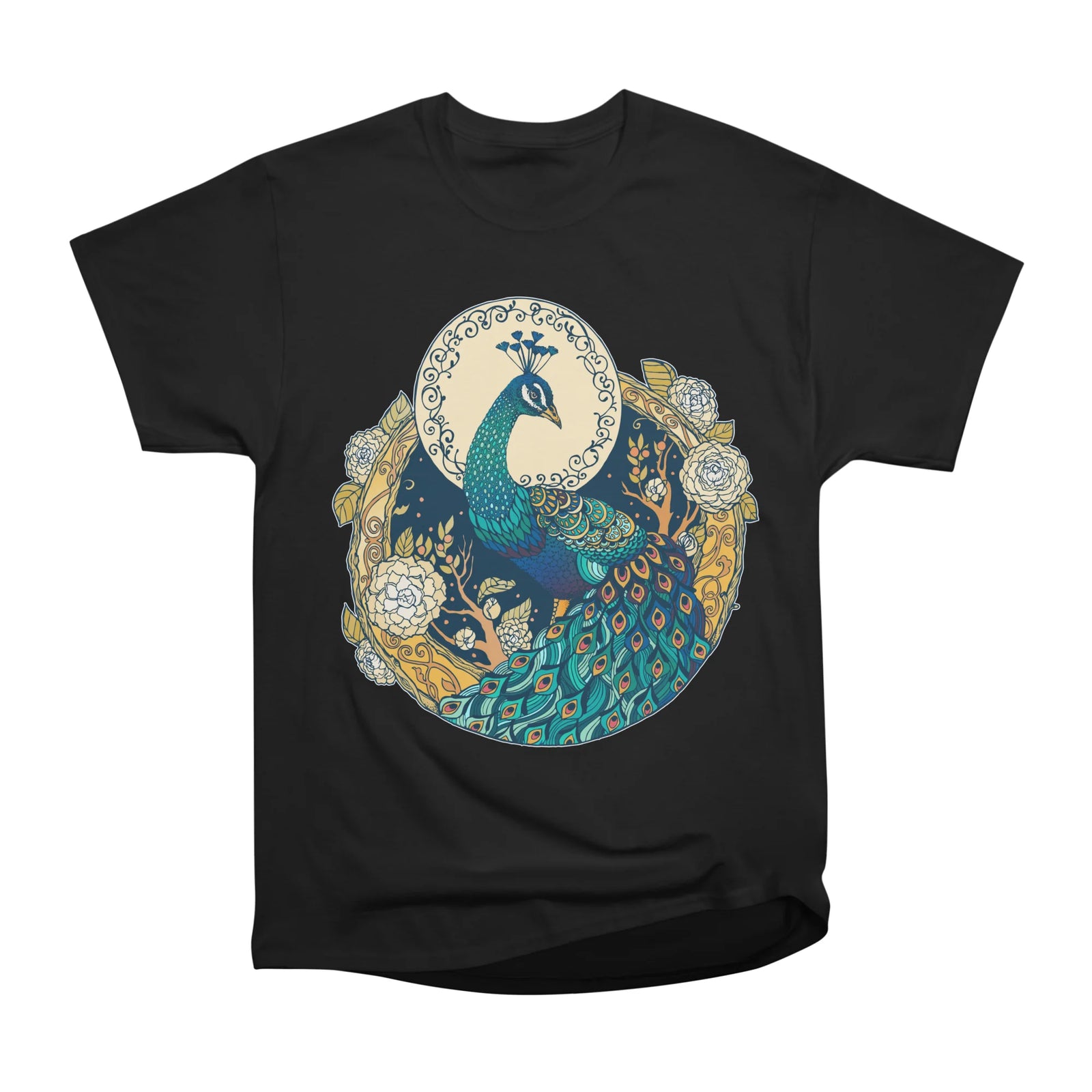Camellia Peacock Floral Arch