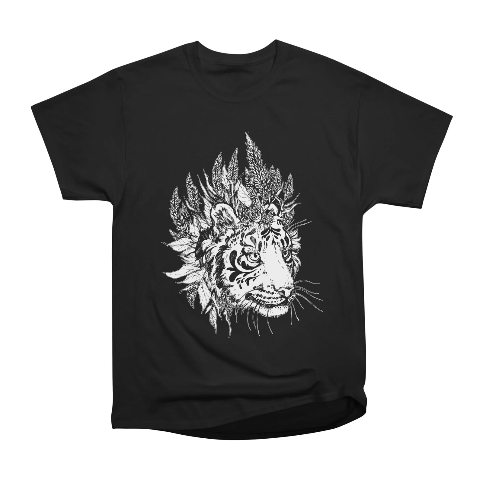 Tiger Wisp - Black Linework Version