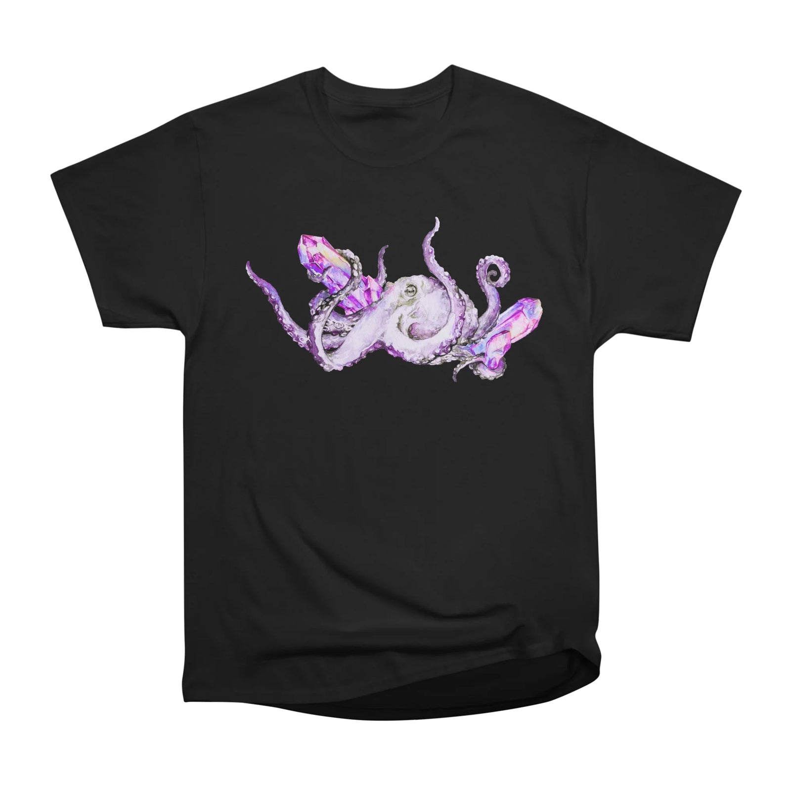 Crystal Octopus - Amethyst