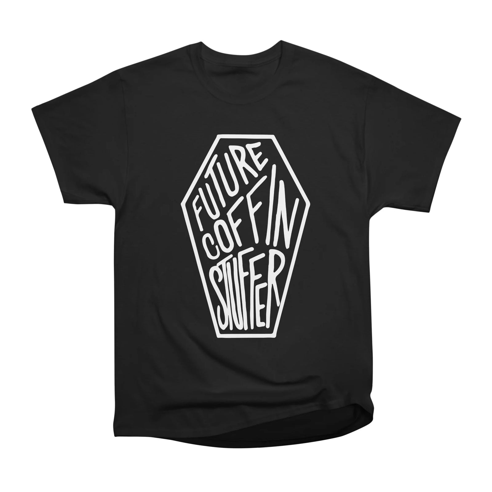 Future Coffin Stuffer white letters