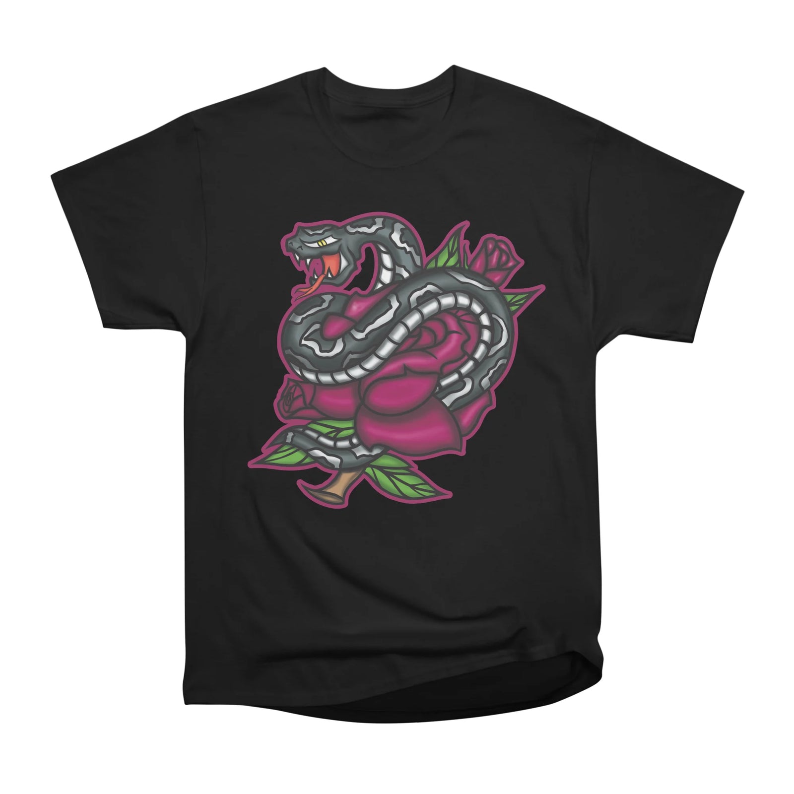 Snake with Rose