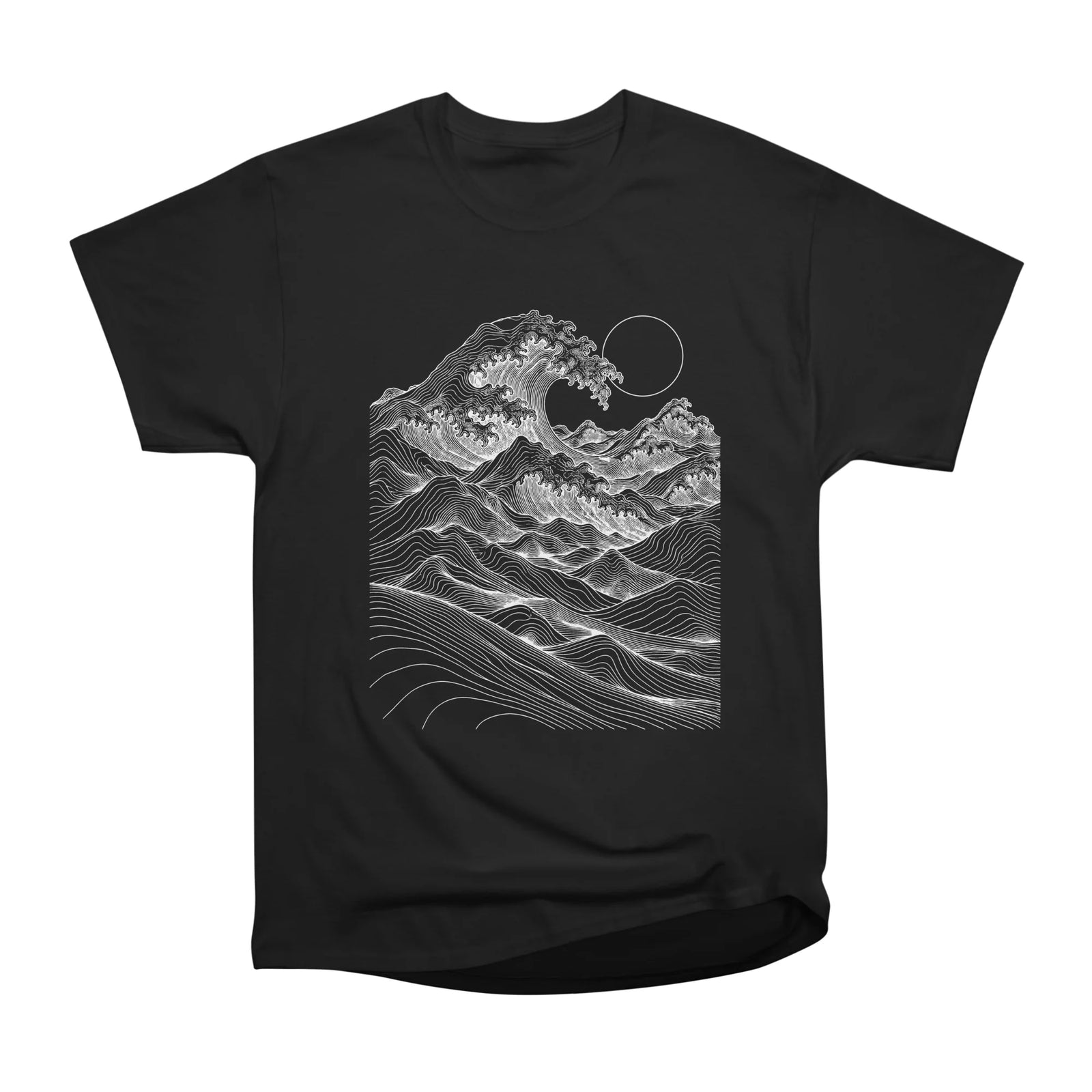 Minimalist Sea of Lines