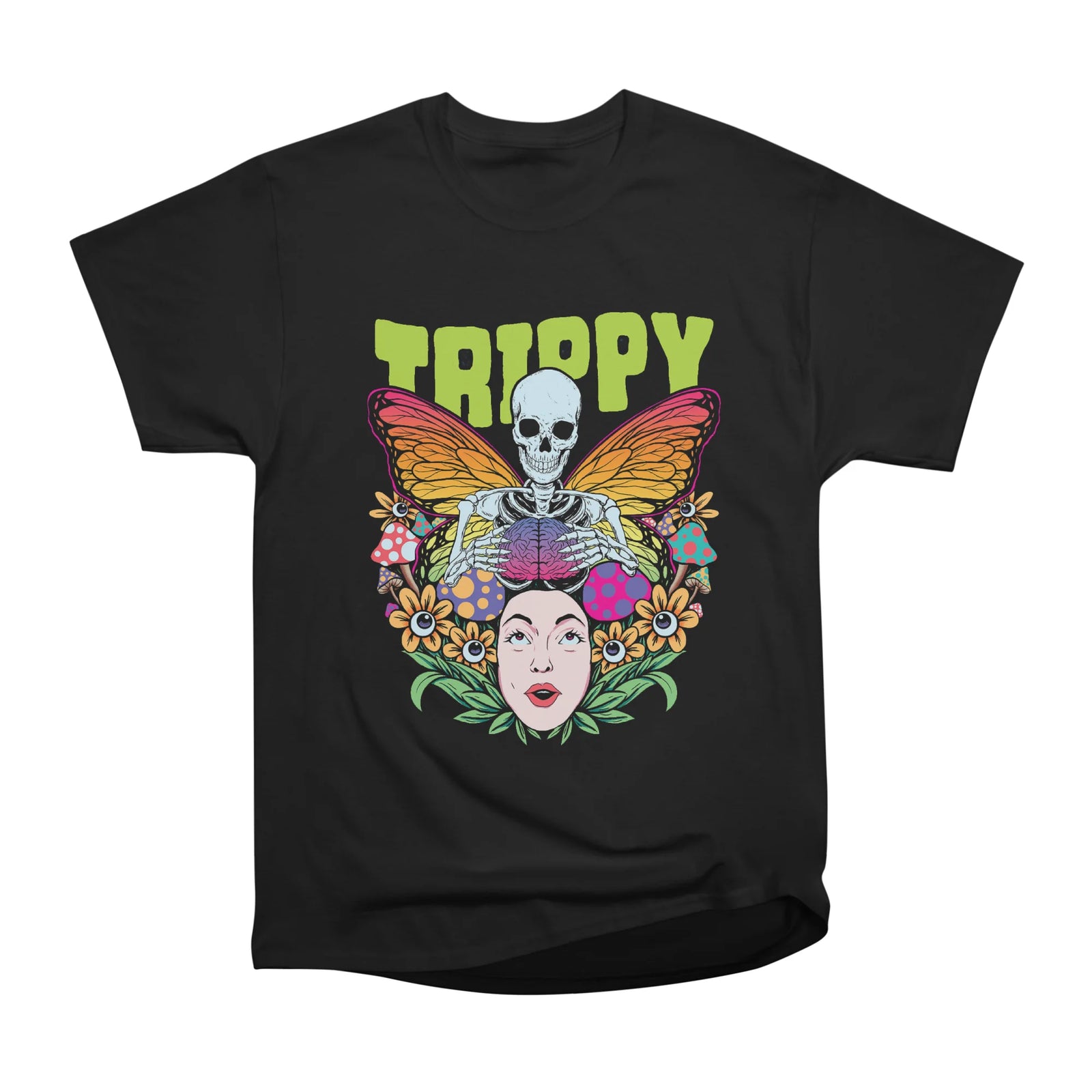 Psychedelic Trippy Mushroom
