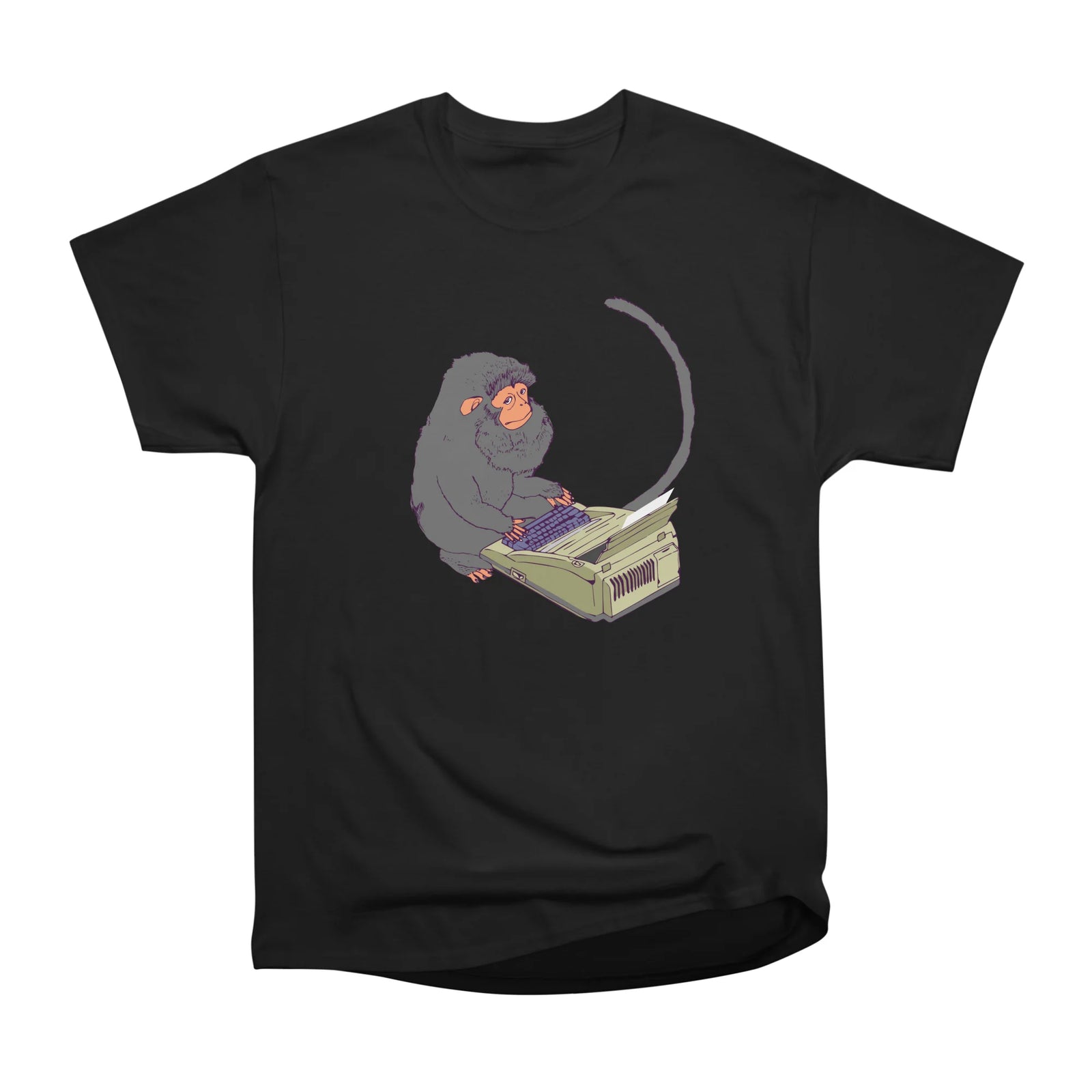 Monkey on Typewriter
