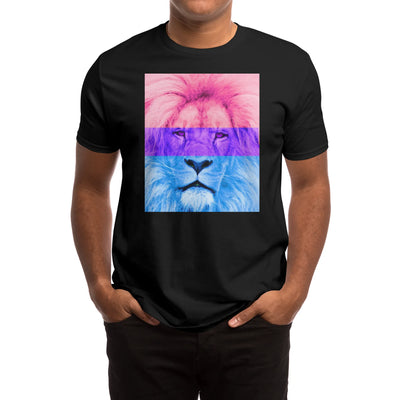Pink Purple and Blue Lion
