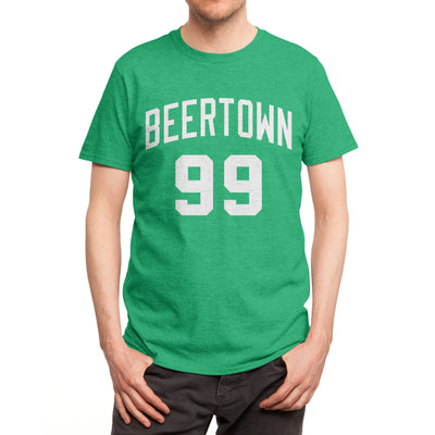 Boston Beertown - green & white