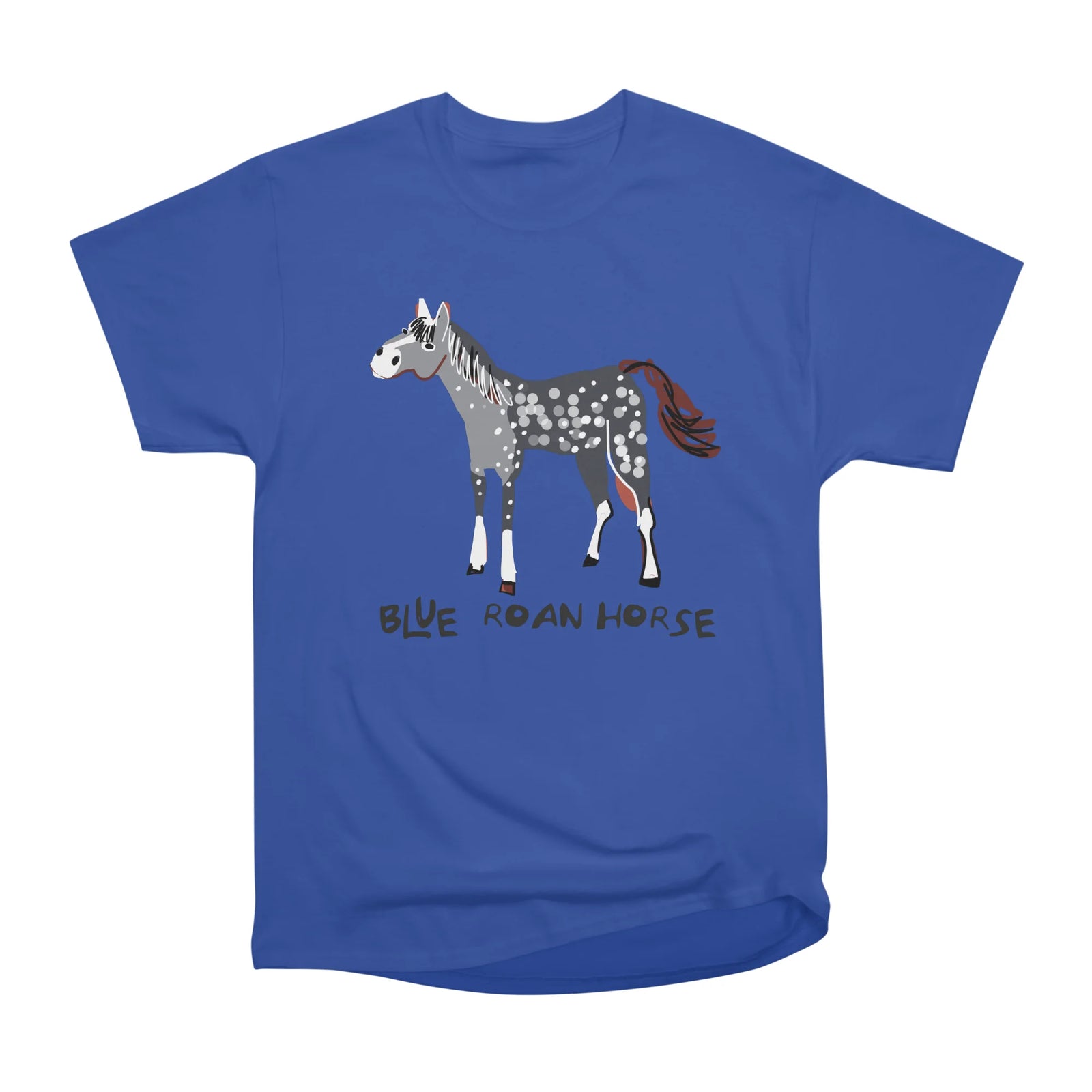 Blue Roan Horse