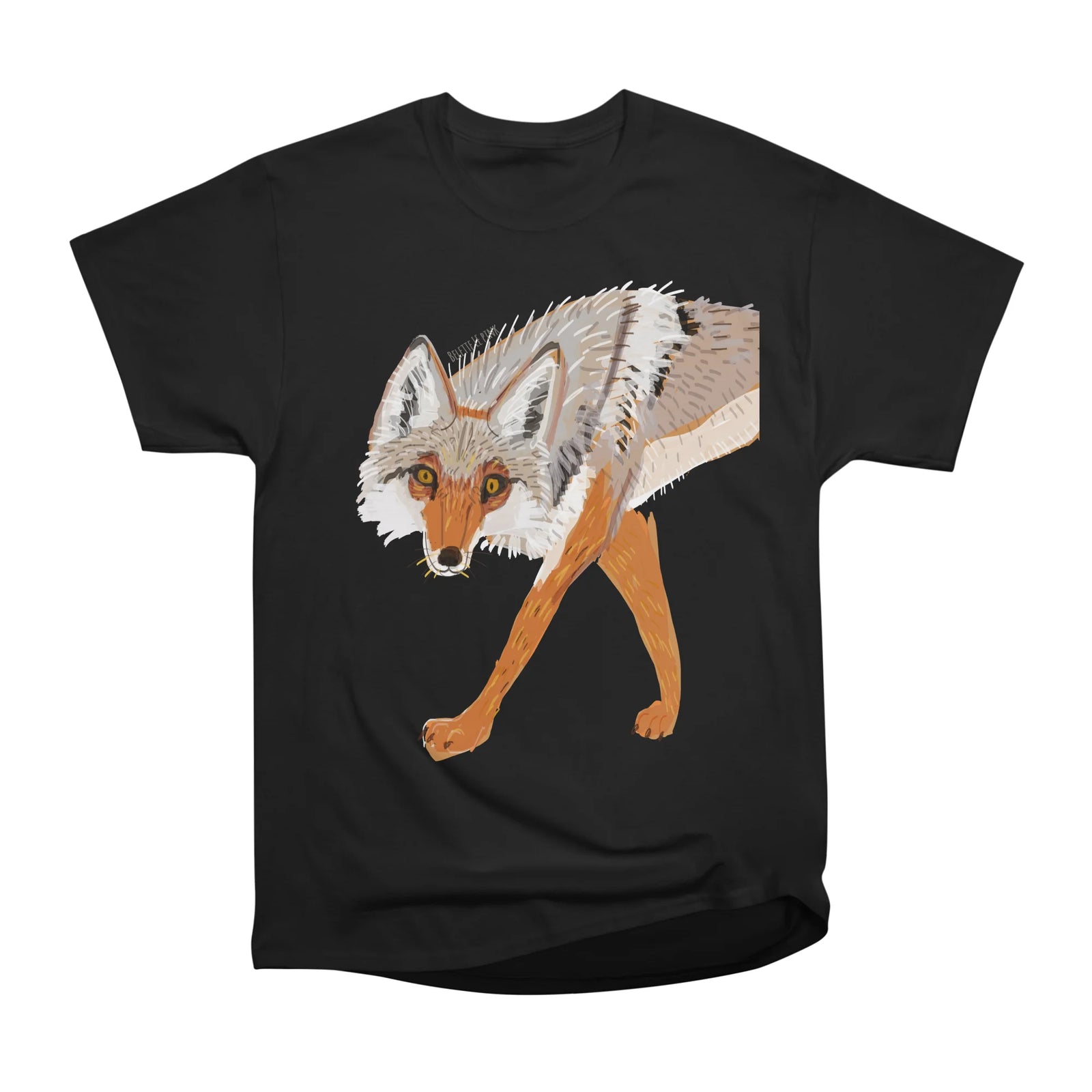 Totem coyote Canis latrans