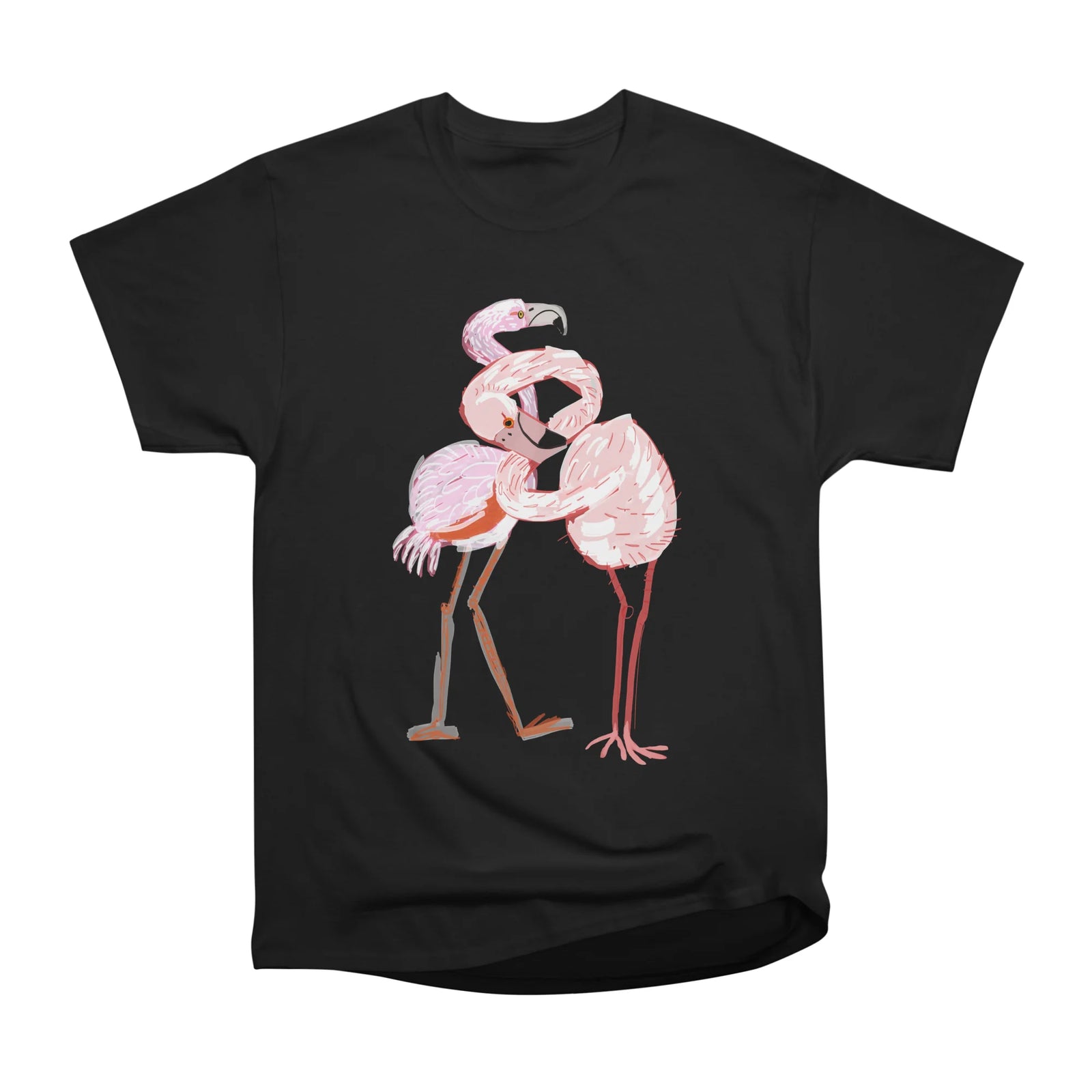 A Flamingo Never Changes His Pink