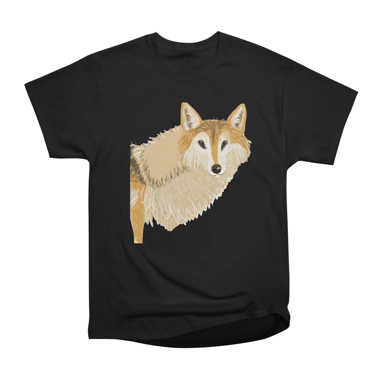 Tibetan Wolf Detail