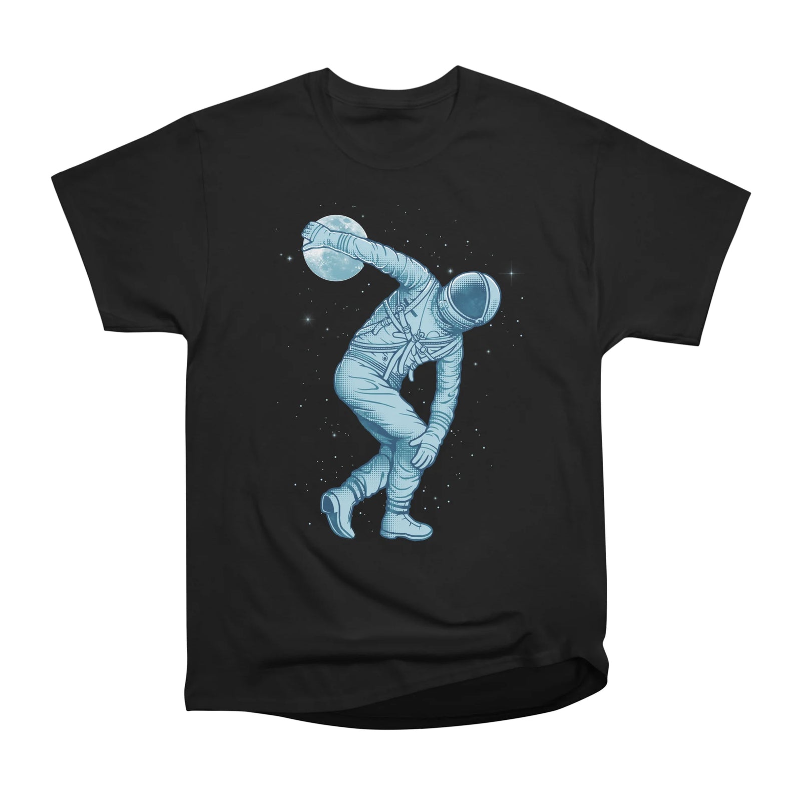 Astronaut Discus Throwing