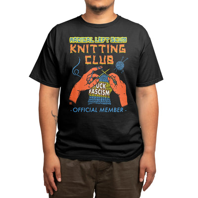 RADICAL LEFT SCUM KNITTING CLUB BLACK