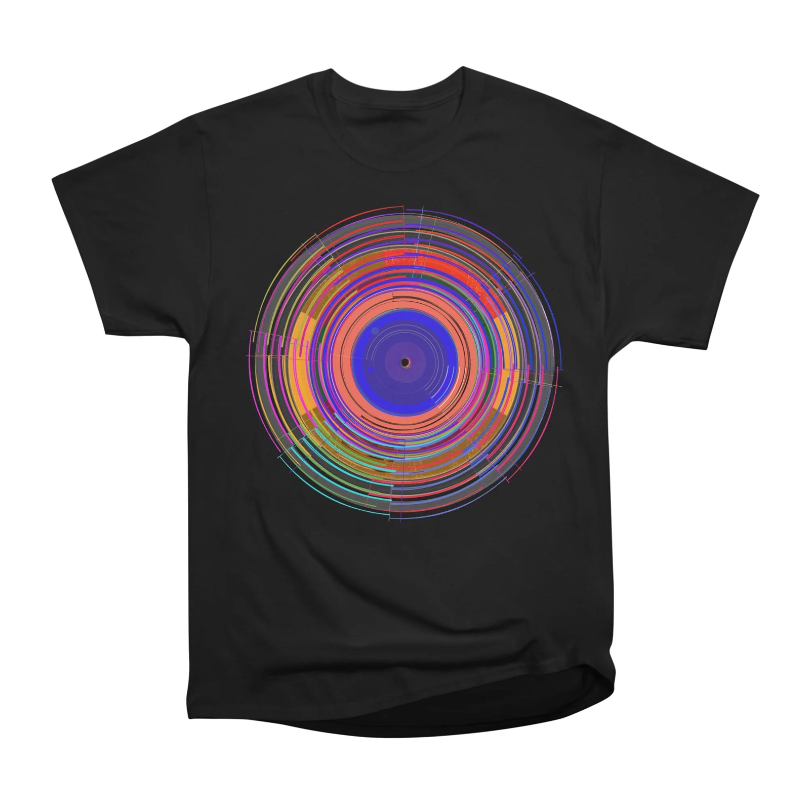 spinning record