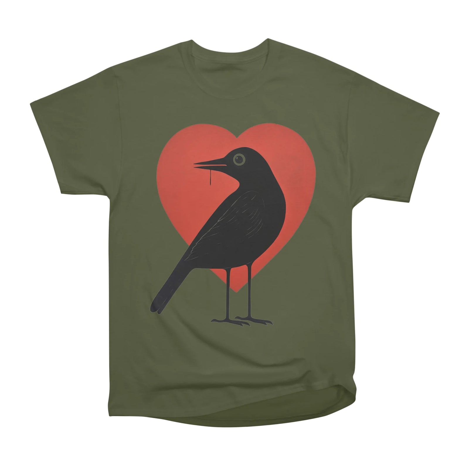 Heart Raven Love