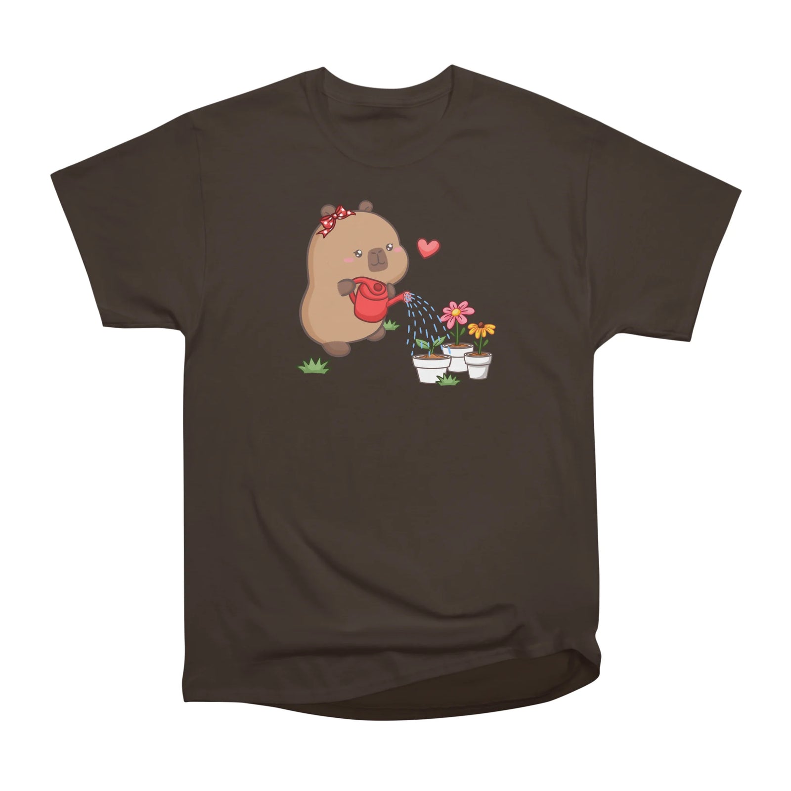Capybara Watering