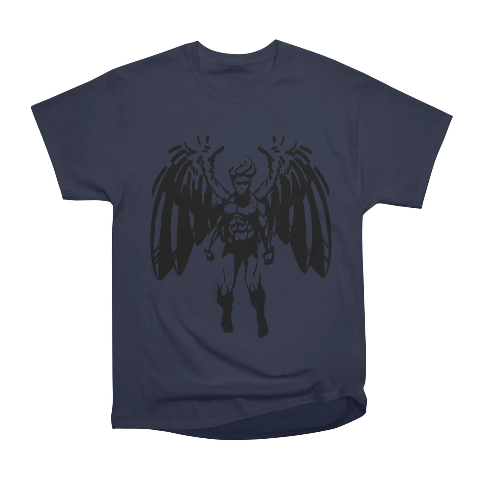Angel stencil line art