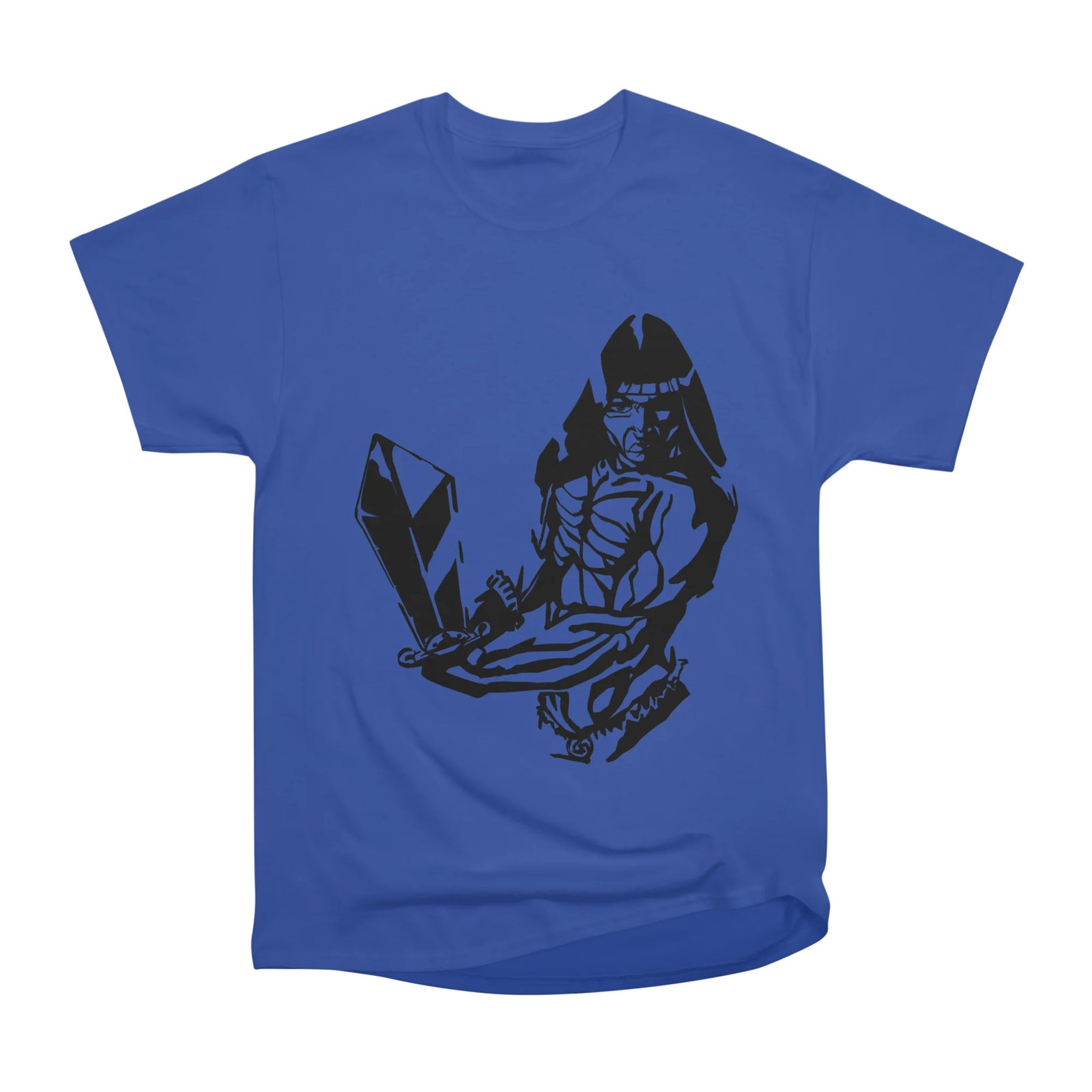 barbarian warrior with sword T-Shirt