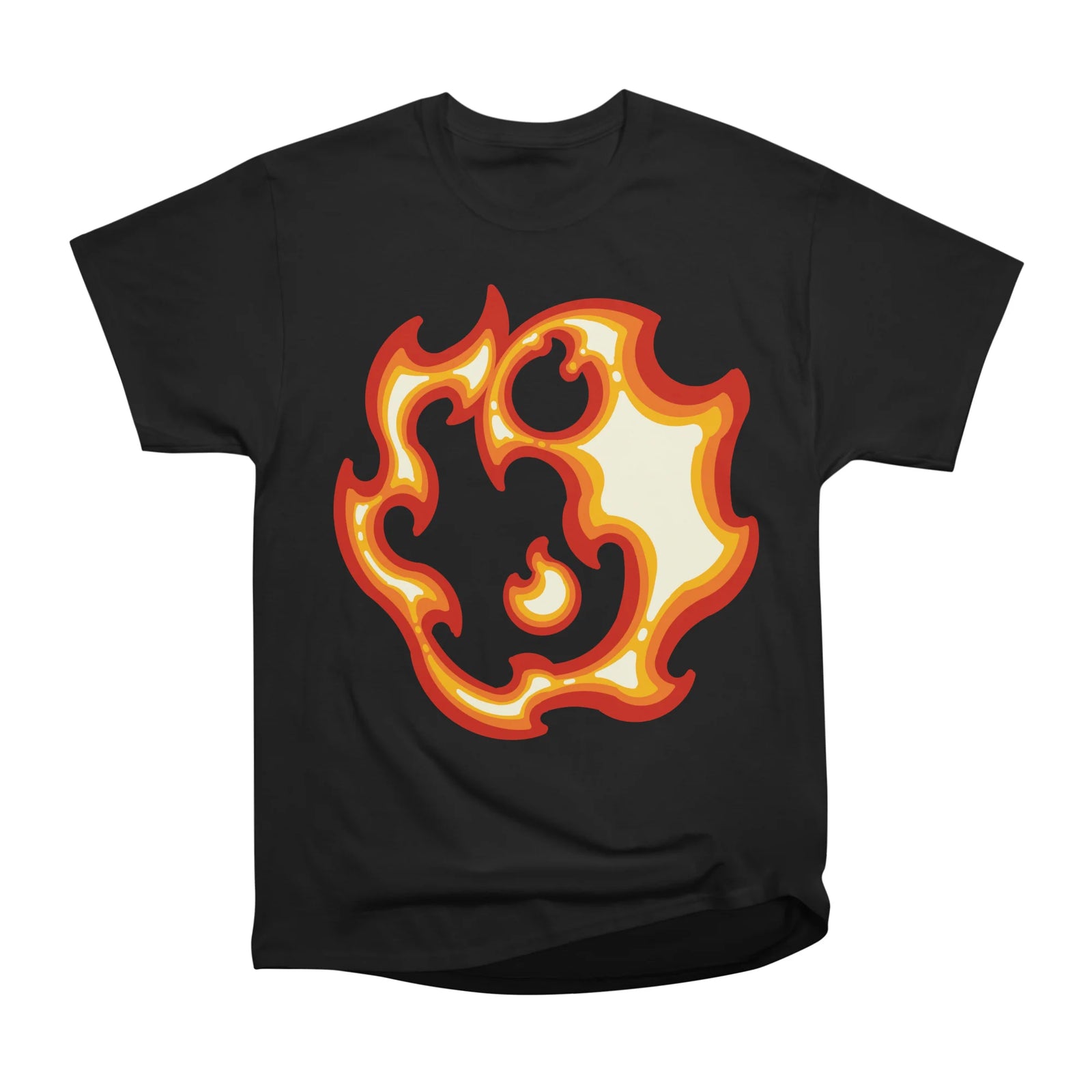 fire yin yang symbol