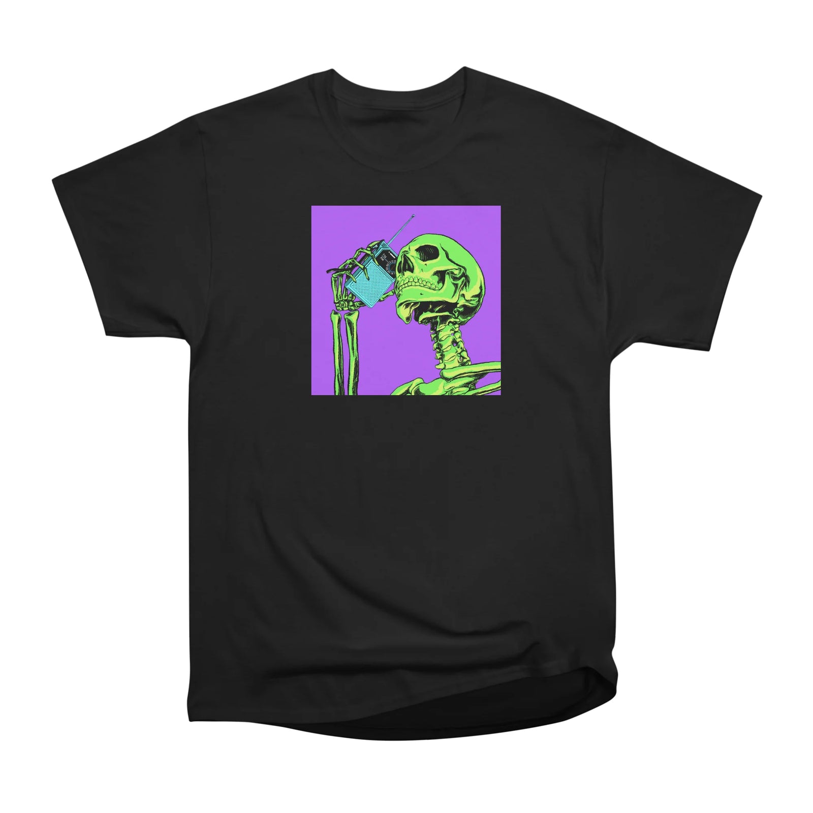The Listener( in violent violet and radioactive green)