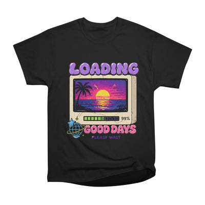 Loading Good Days Retro Vaporwave 80s 90s TV Aesthetic