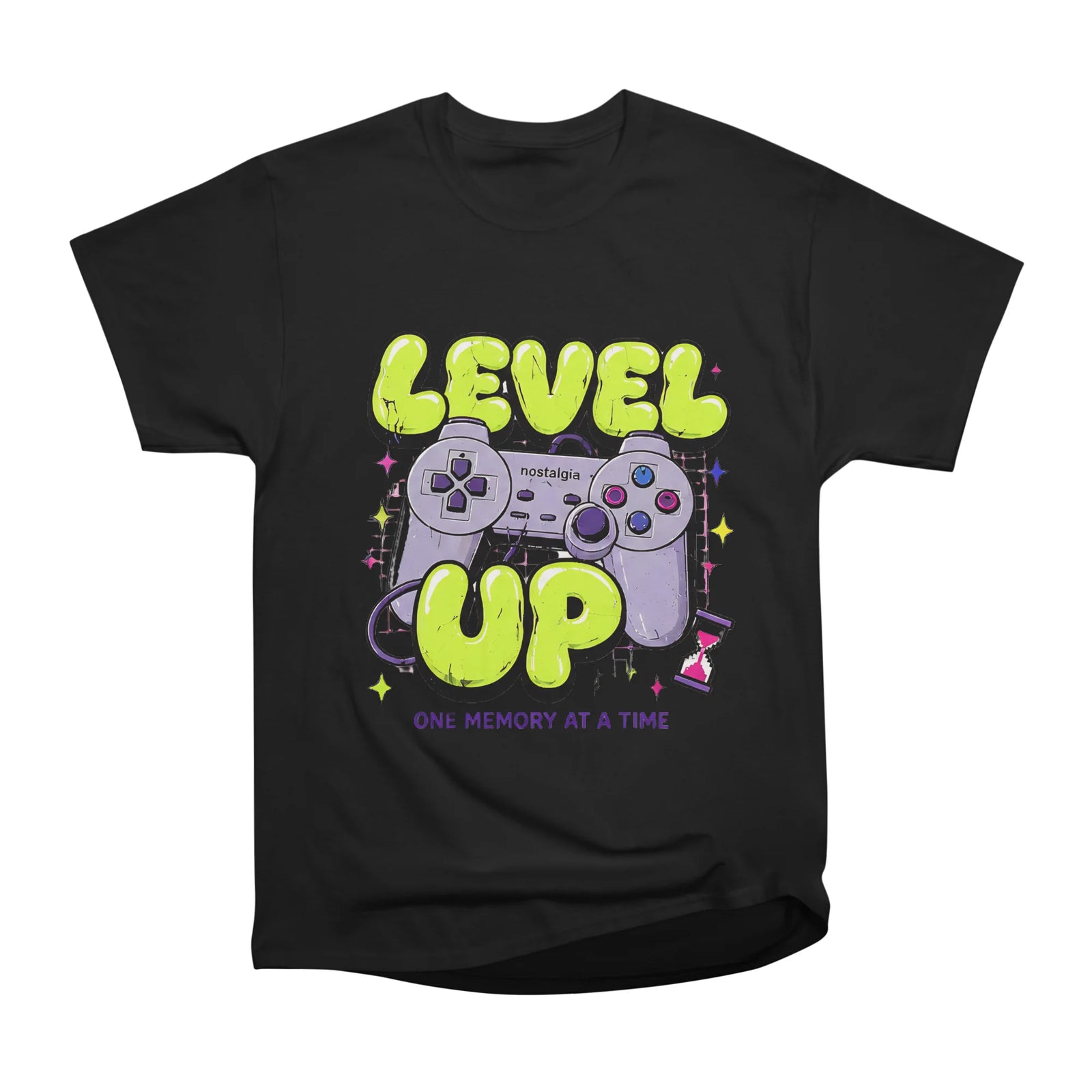Retro Level Up One Memory At A Time Y2K Gamer Aesthetic