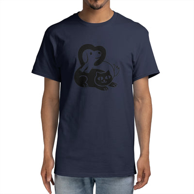 Cat and Dog Frenemies