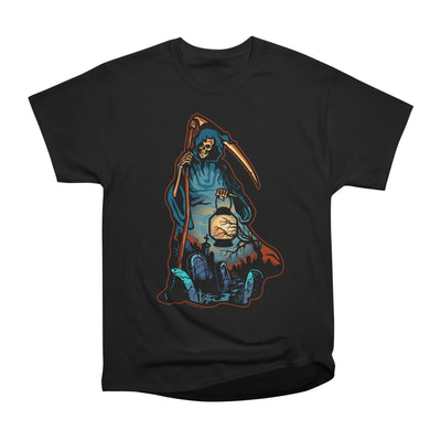 Grim Reaper Graveyard Scene