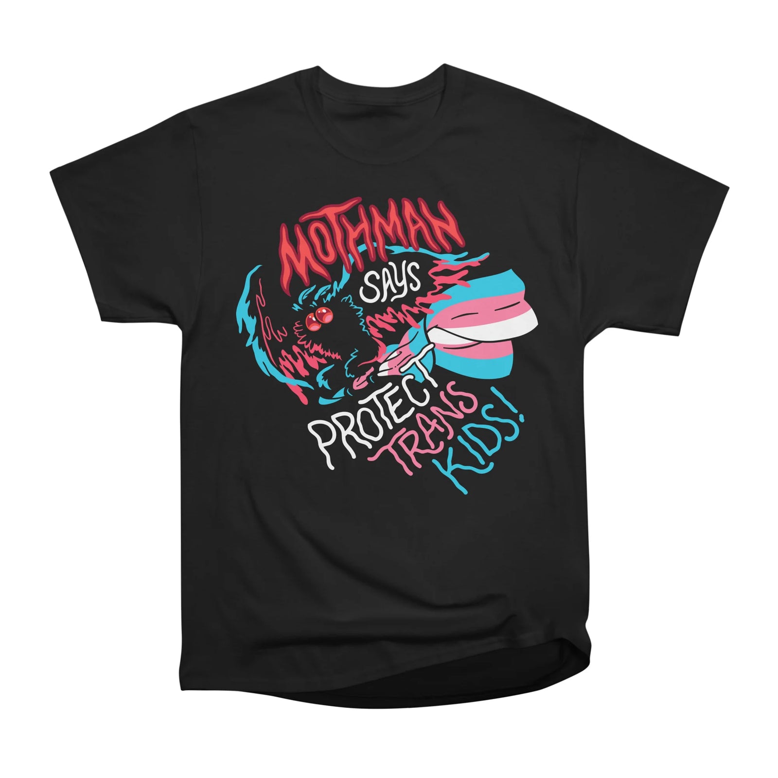 Mothman Says Protect Trans Kids