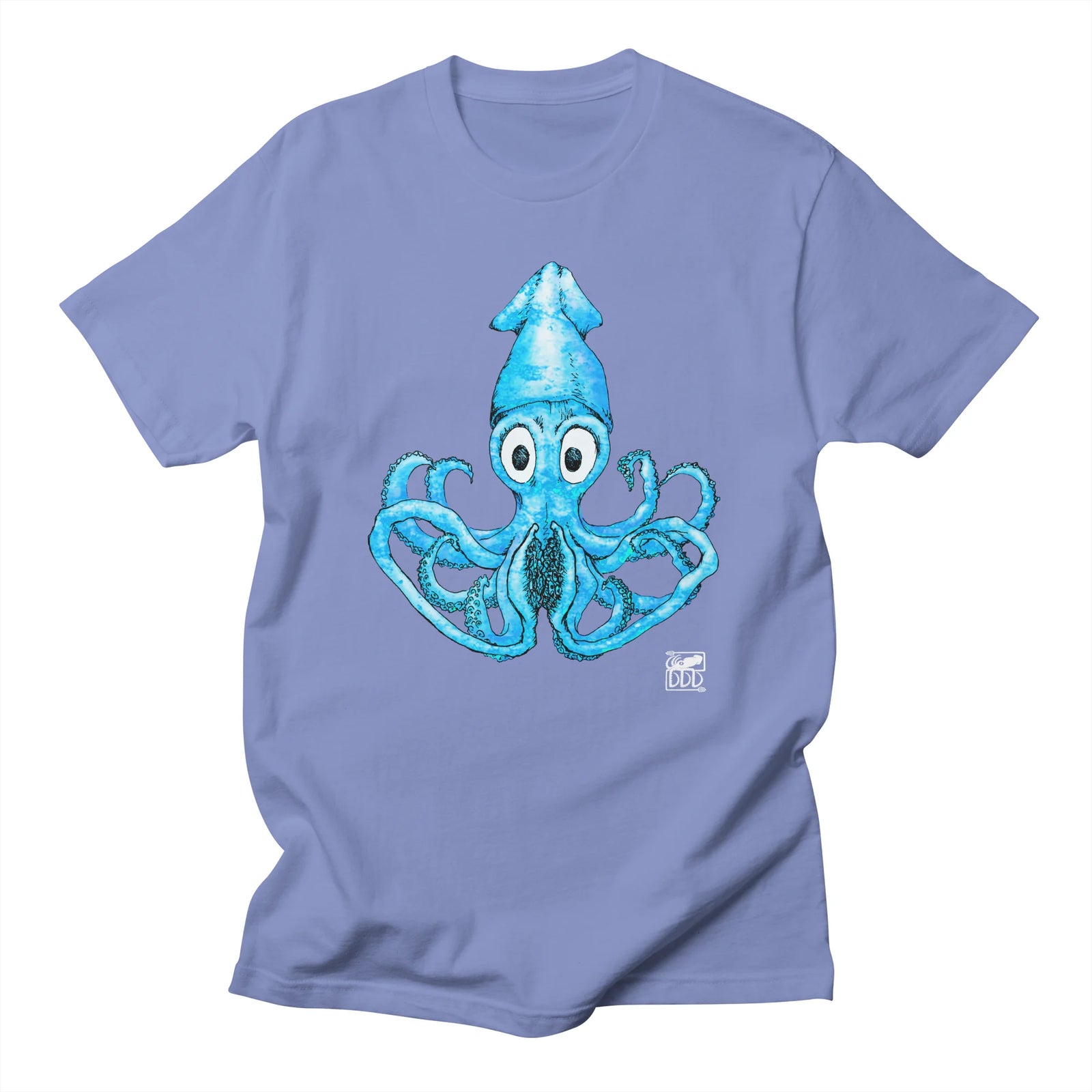 Blue Namaste Squid