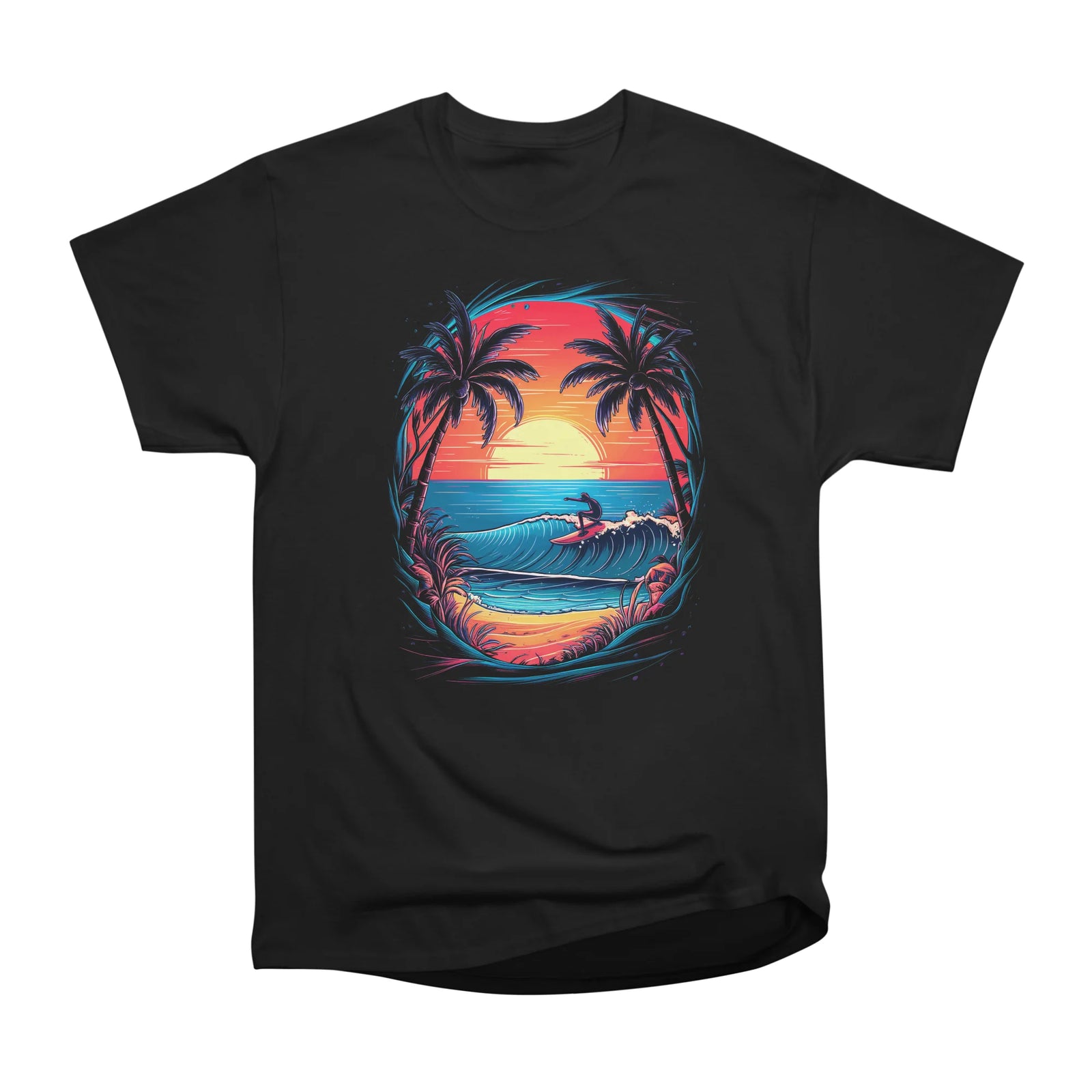 Sunset Surfing