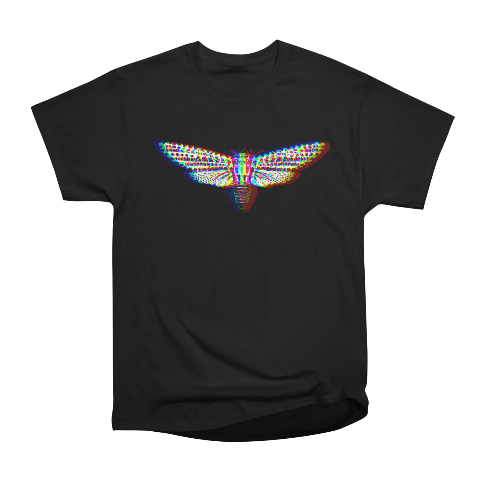Holographic Moth ( Black )