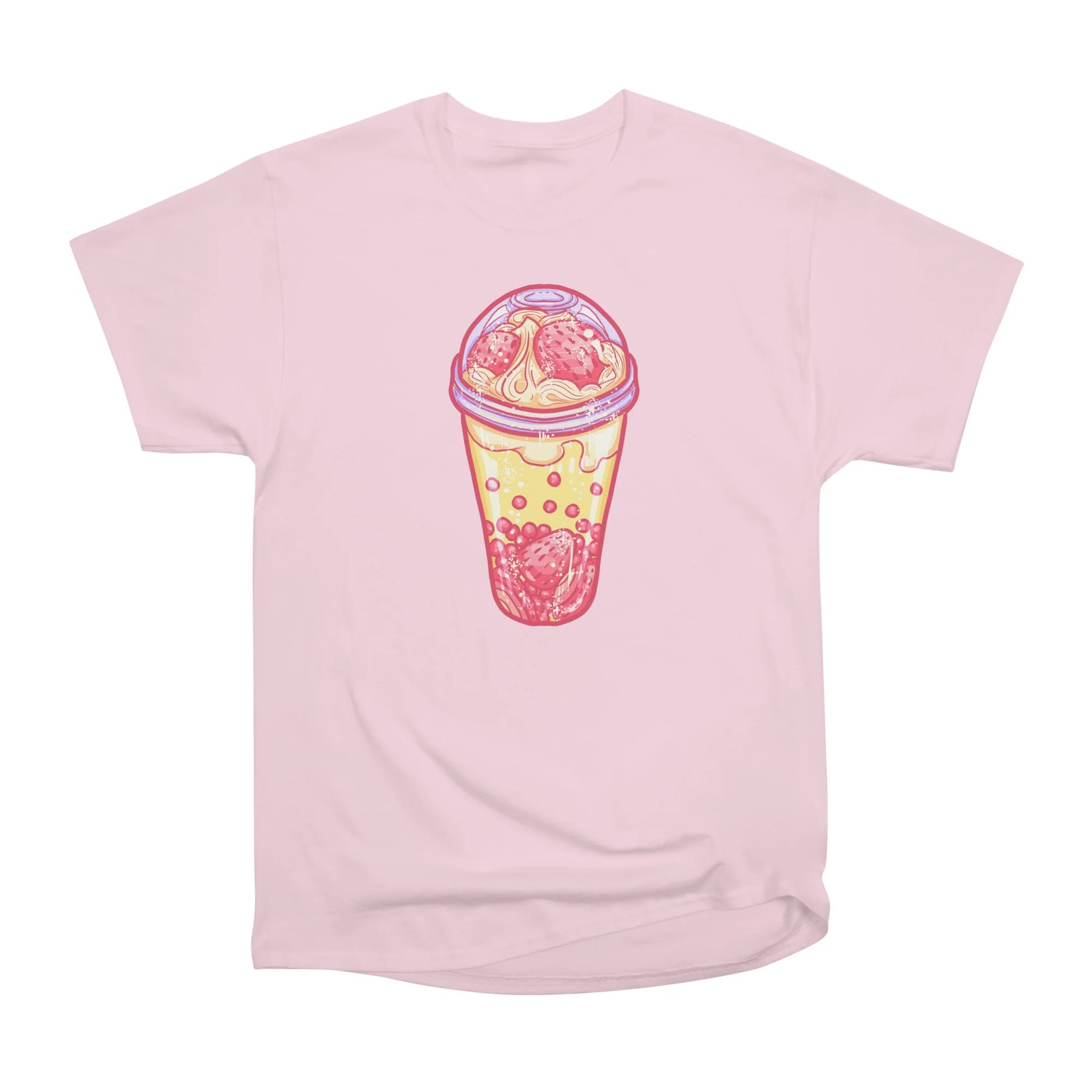 Strawberry Cream Bubble Tea