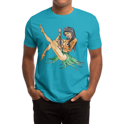Hula Girl Playing the Ukulele