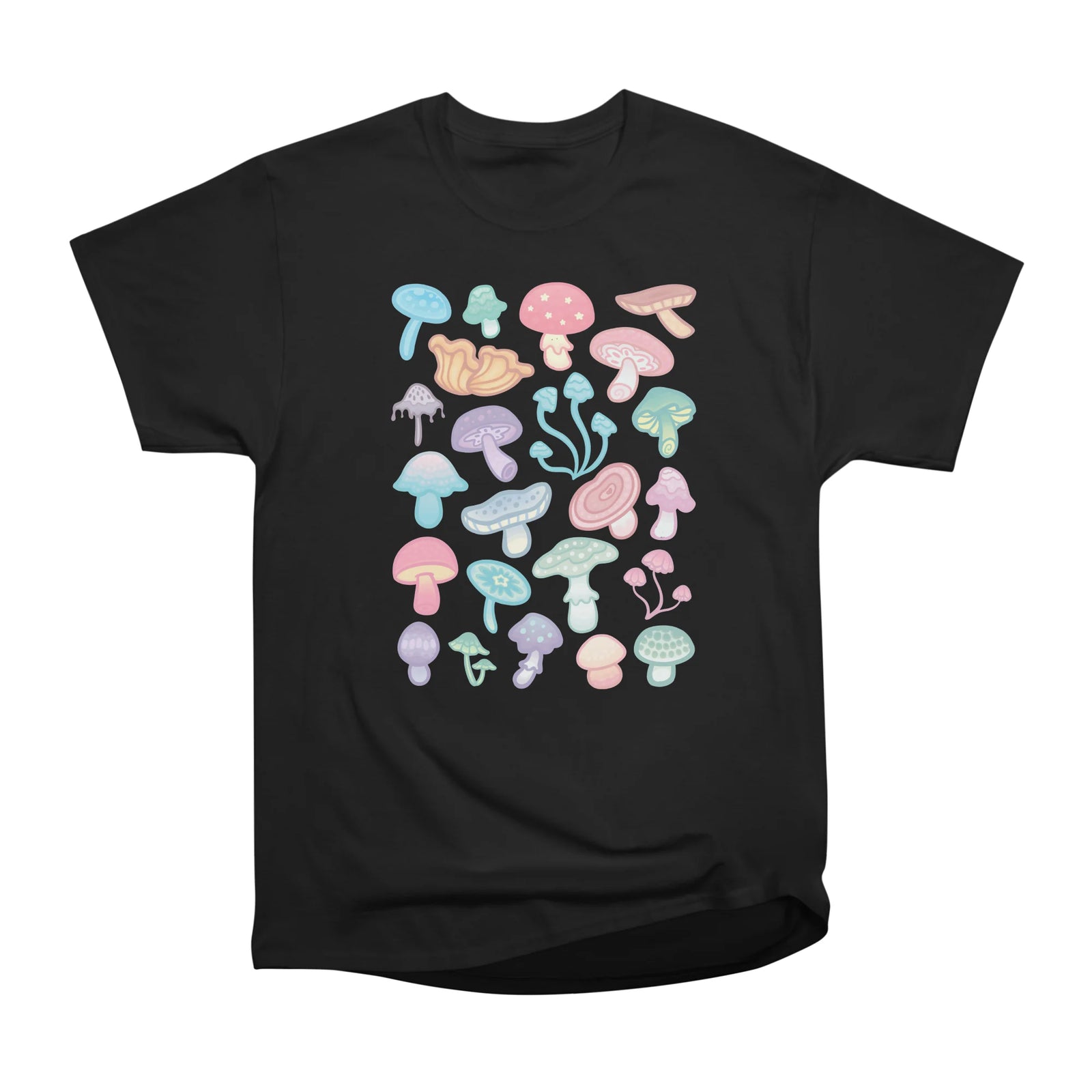 Pastel Mushrooms